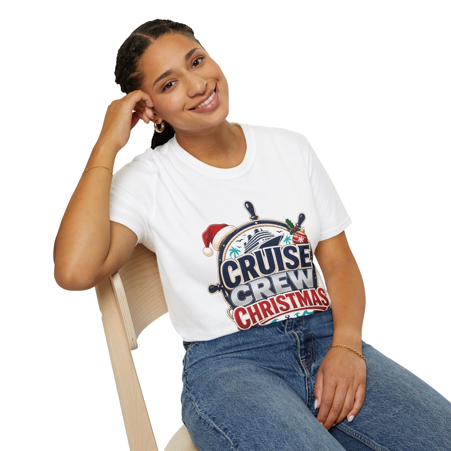 Cruise Crew Christmas T-Shirt — Holiday Cruise Vacation Tee