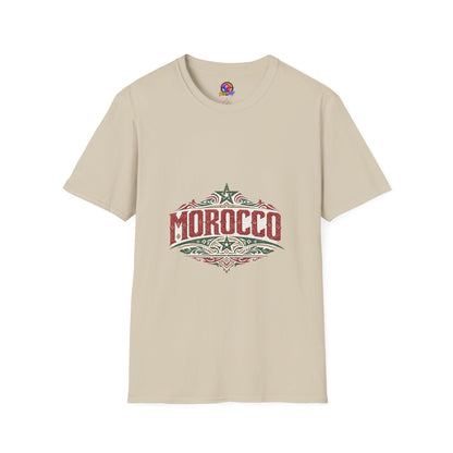 Morocco Vintage Graphic T-Shirt — Retro Travel Tee
