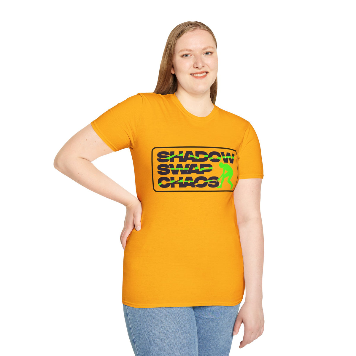 Shadow Swap Chaos T‑Shirt — Retro Neon Graphic Tee - Trending Now - August 2026