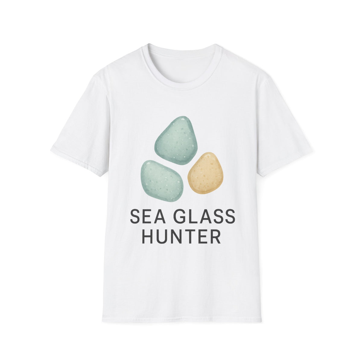 Aesthetic Sea Glass Hunter Beach Graphic Tee - Trending Now - September 2026