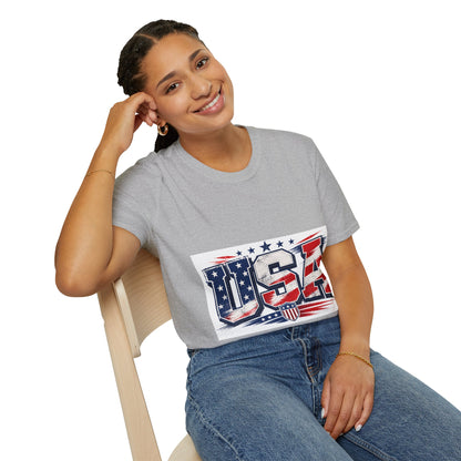 USA Flag Graphic T-Shirt — Patriotic American Pride Tee