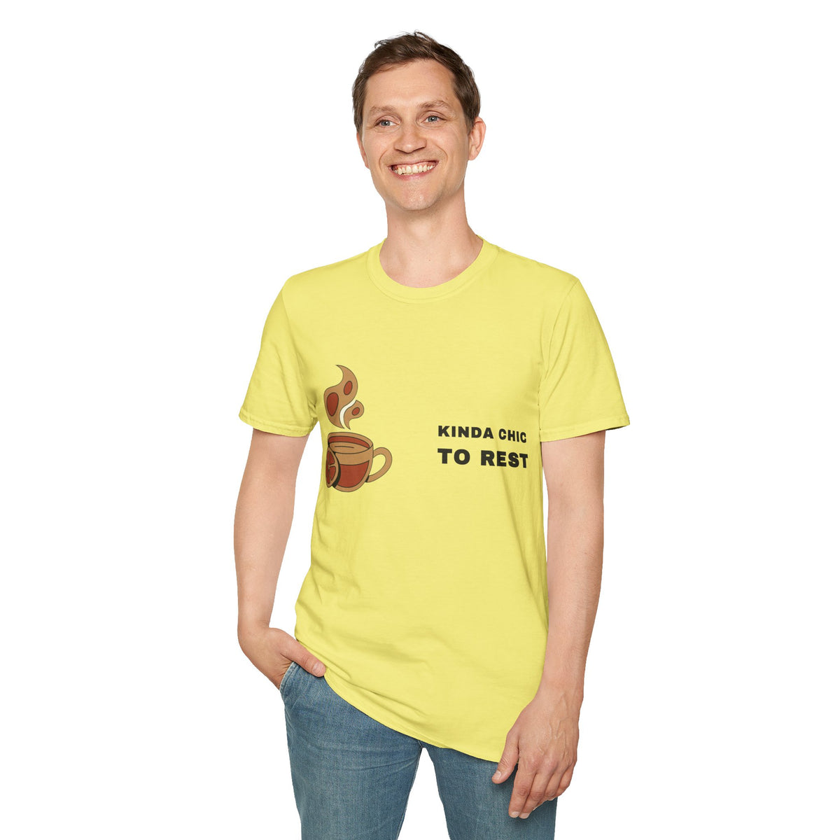 Coffee & Cozy T-Shirt — "Kinda Quiet, Try to Remain" Relaxed Tee - Trending Now - September 2026