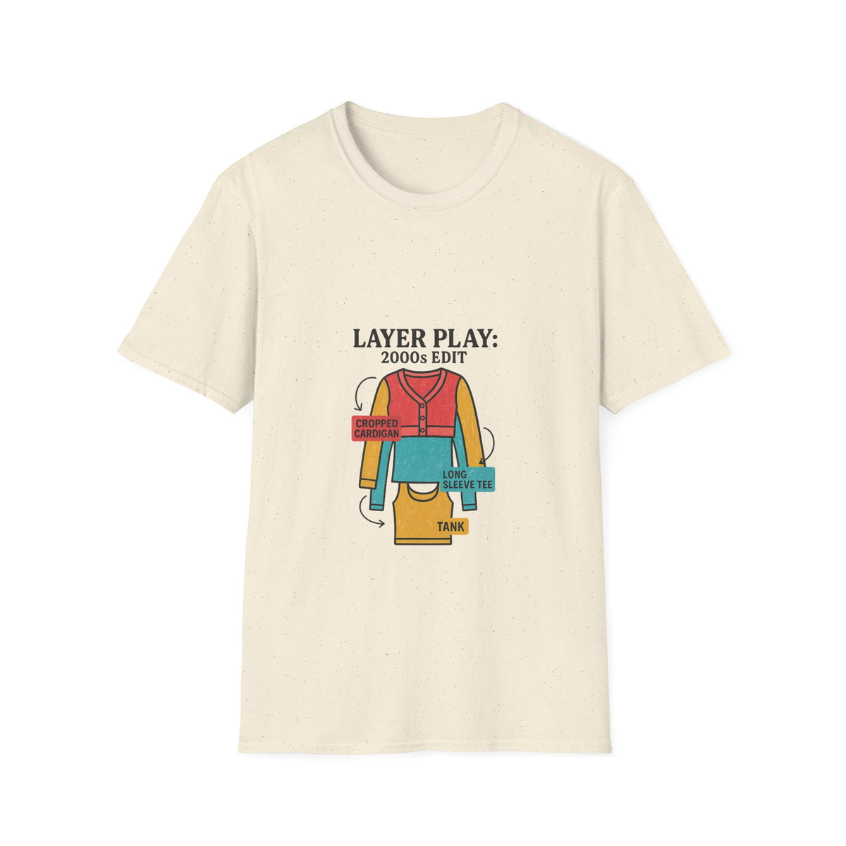 Layer Play: 2000s Edit T-Shirt - Trending Now - October 2026