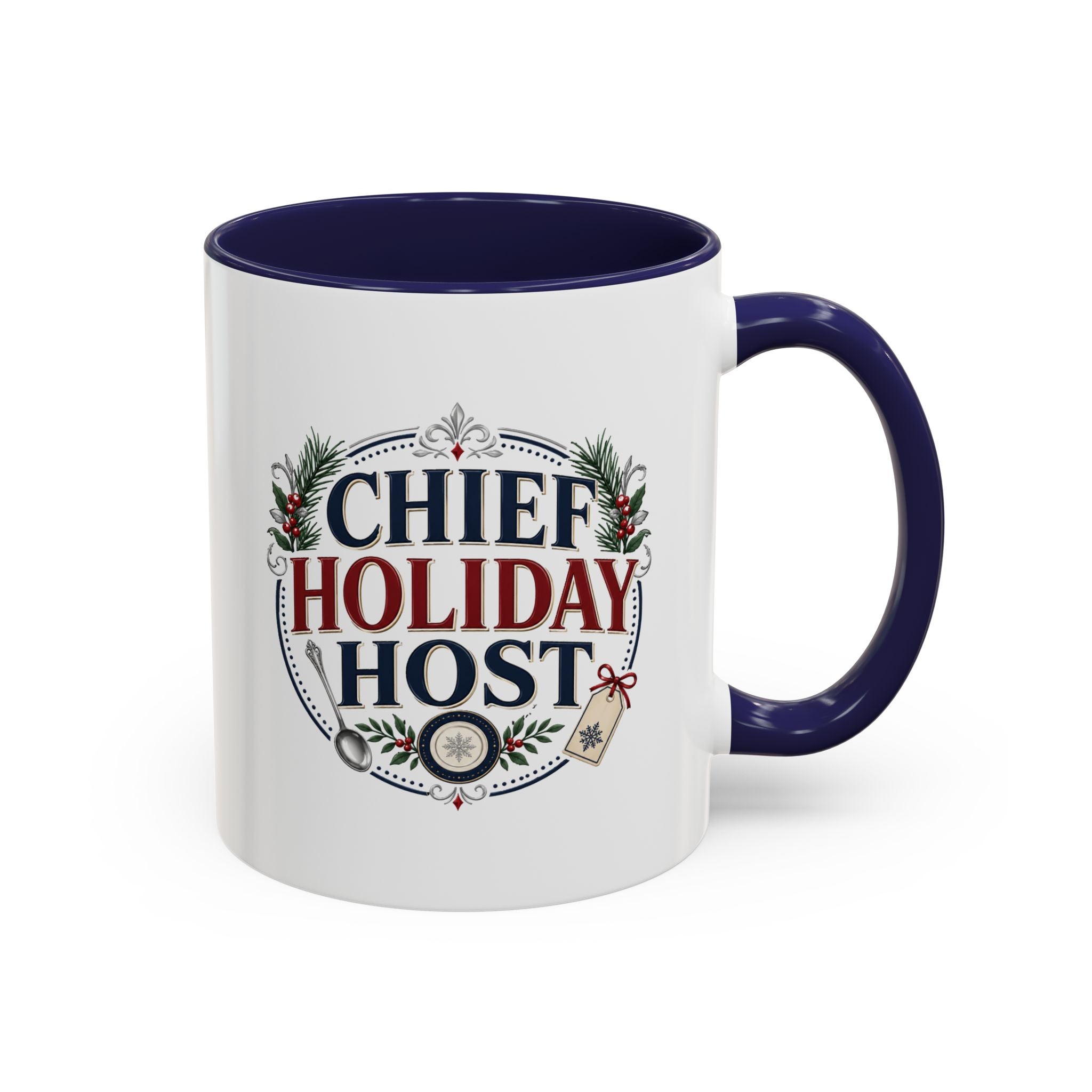 Christmas Chief Holiday Host Coffee Mug — Festive Christmas Morning Gift