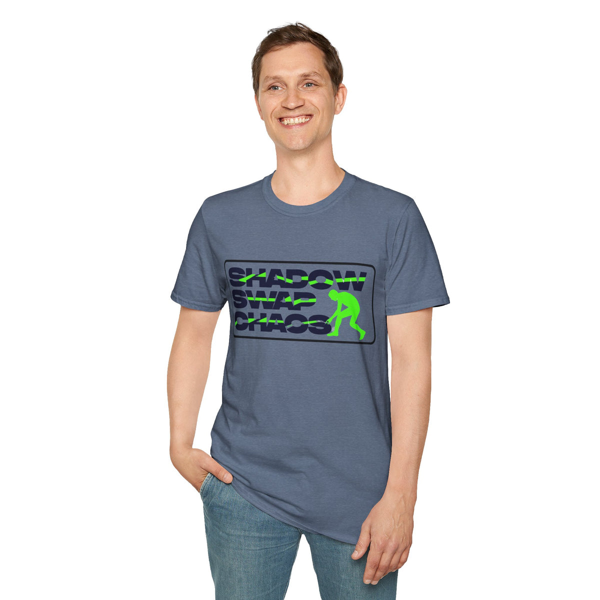 Shadow Swap Chaos T‑Shirt — Retro Neon Graphic Tee - Trending Now - August 2026