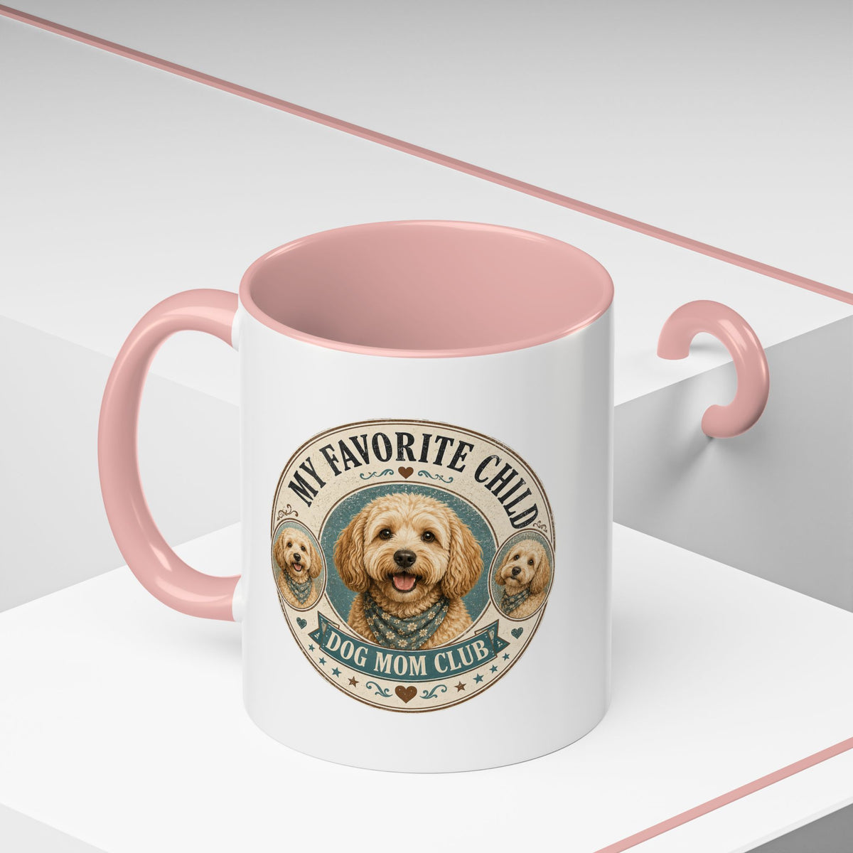 Milo Bailey Dog Dad Mom Dog Mom Coffee Mug — "My Favorite Child" Accent Mug