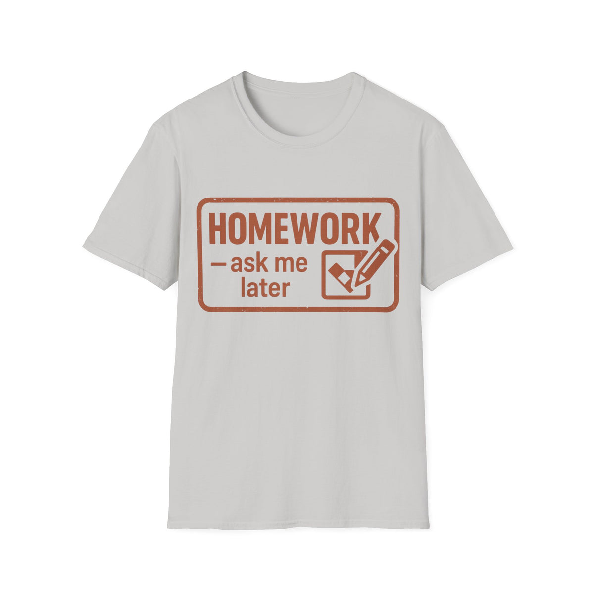 Homework Club T‑Shirt — 'Homework? Done Later' Retro Badge Tee - Trending Now - August 2026