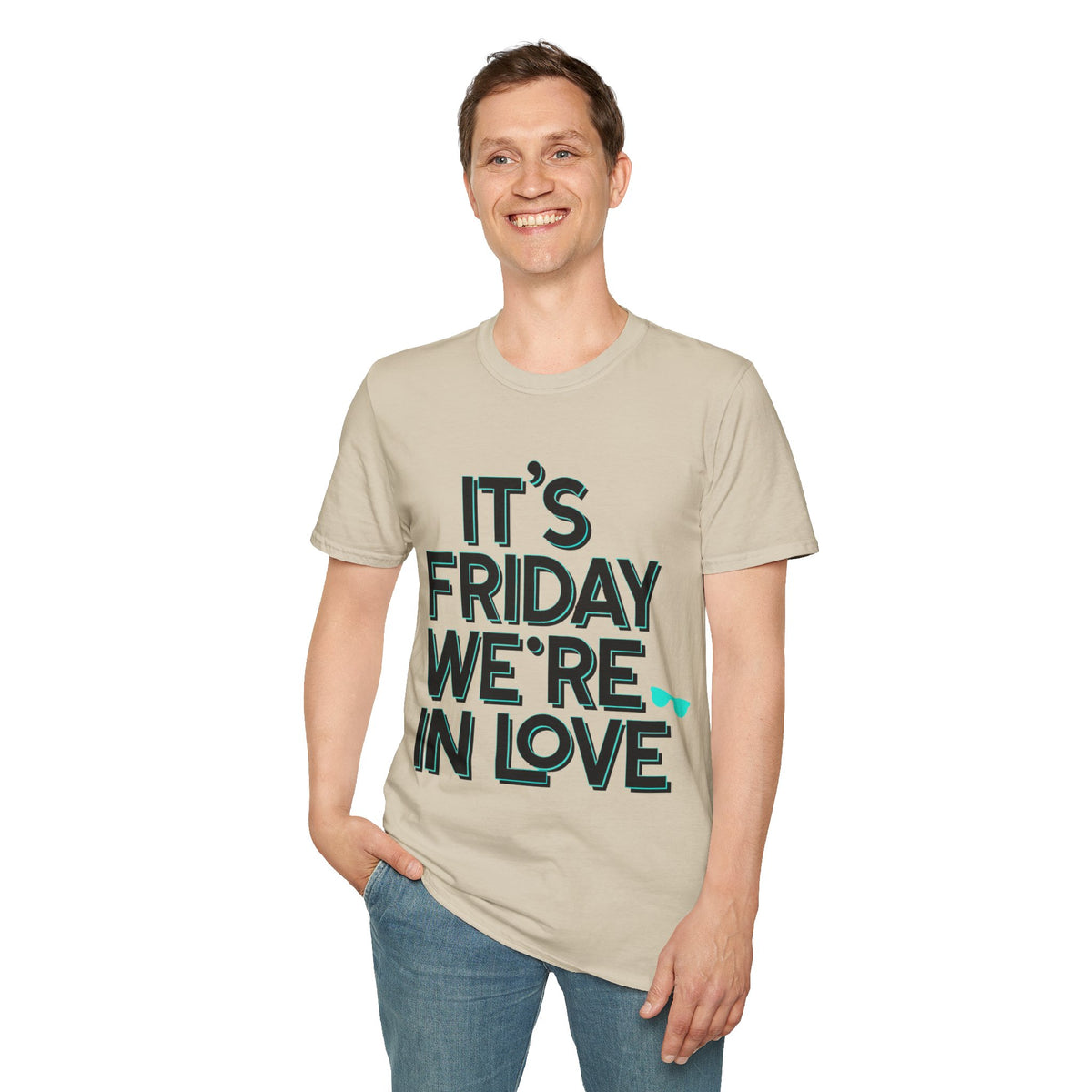 It's Friday We're In Love T-Shirt — Retro Indie Band Vibe Tee - Trending Now - August 2026