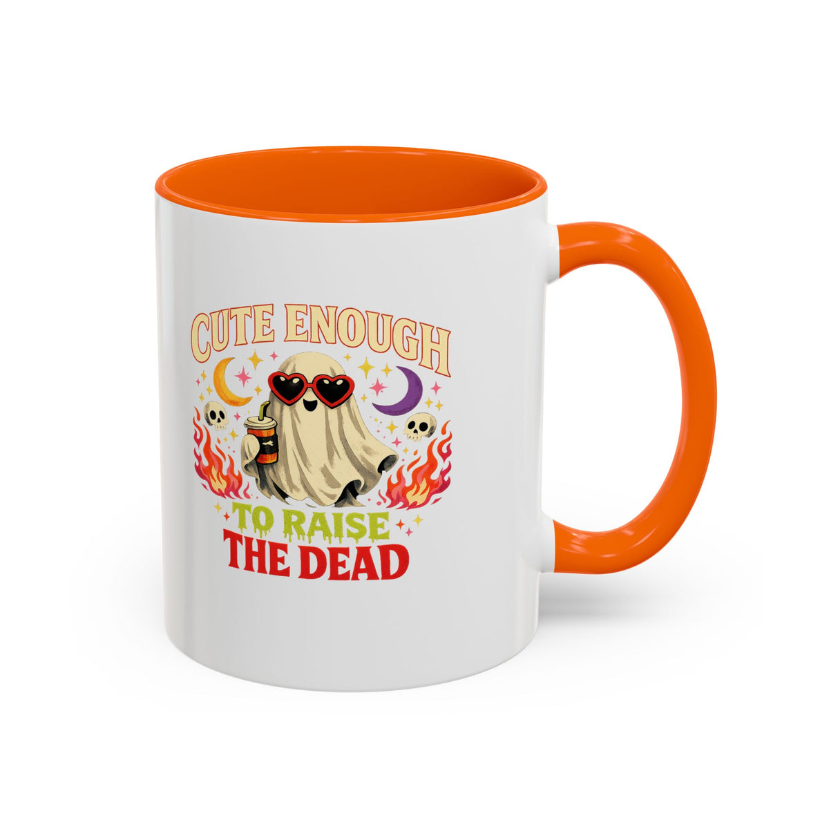 Halloween  Cute Enough Accent Coffee Mug