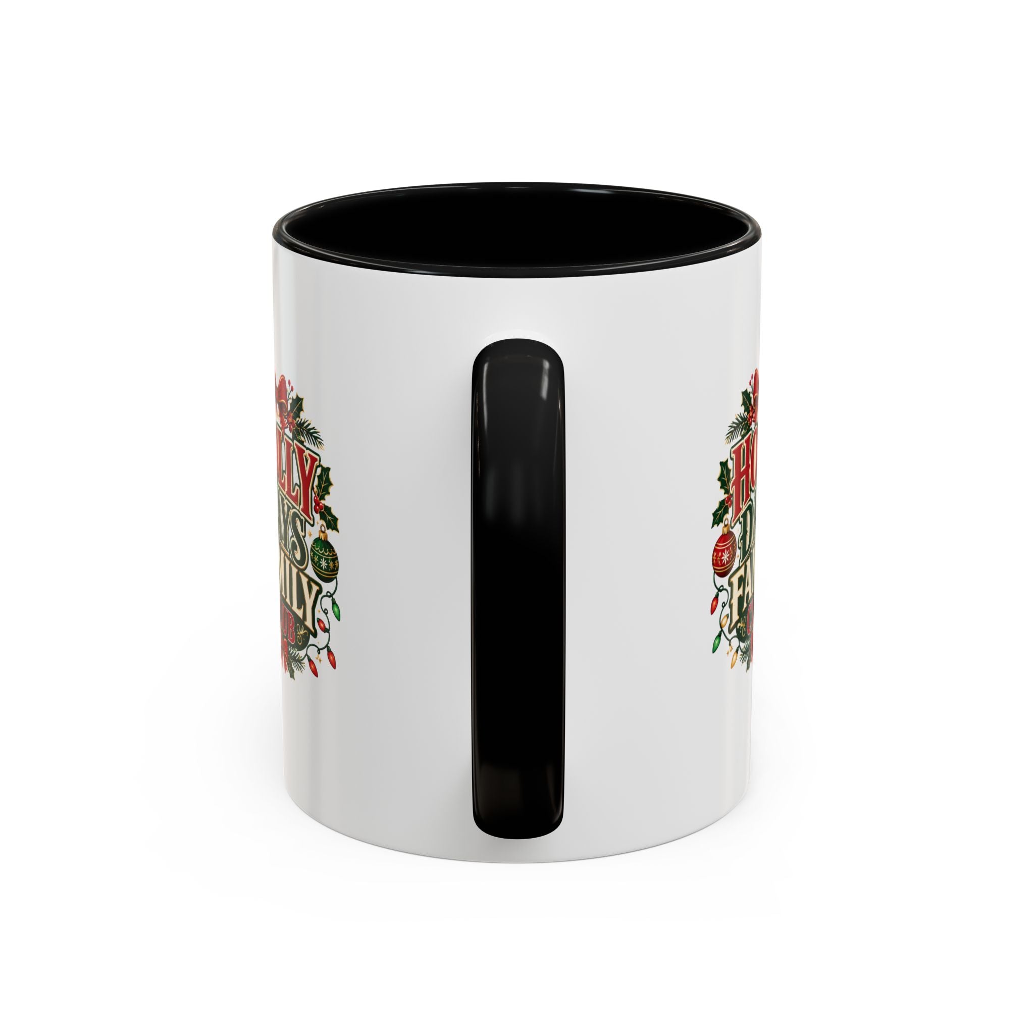 Accent Coffee Mug Holly Days Family