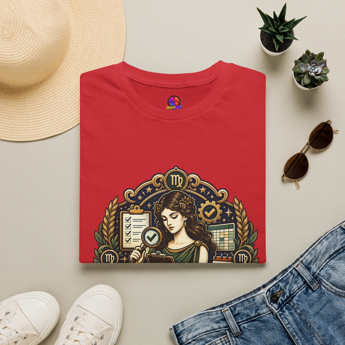 Zodiac Virgo Unisex Softstyle T-Shirt