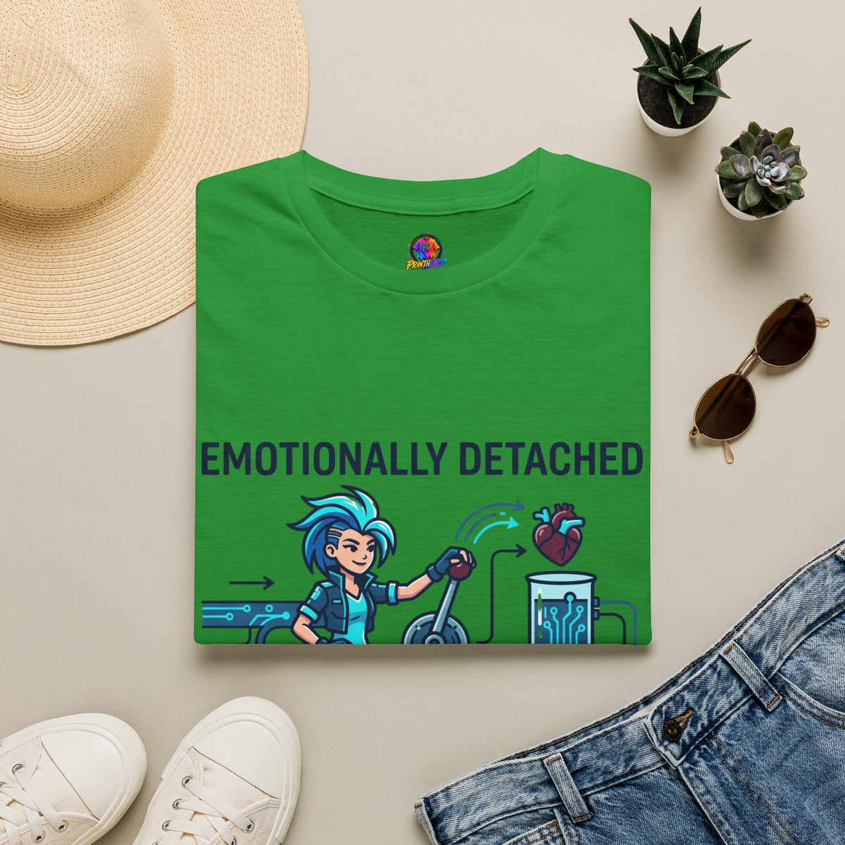 Emotionally Detached, Intellectually Invested T-Shirt