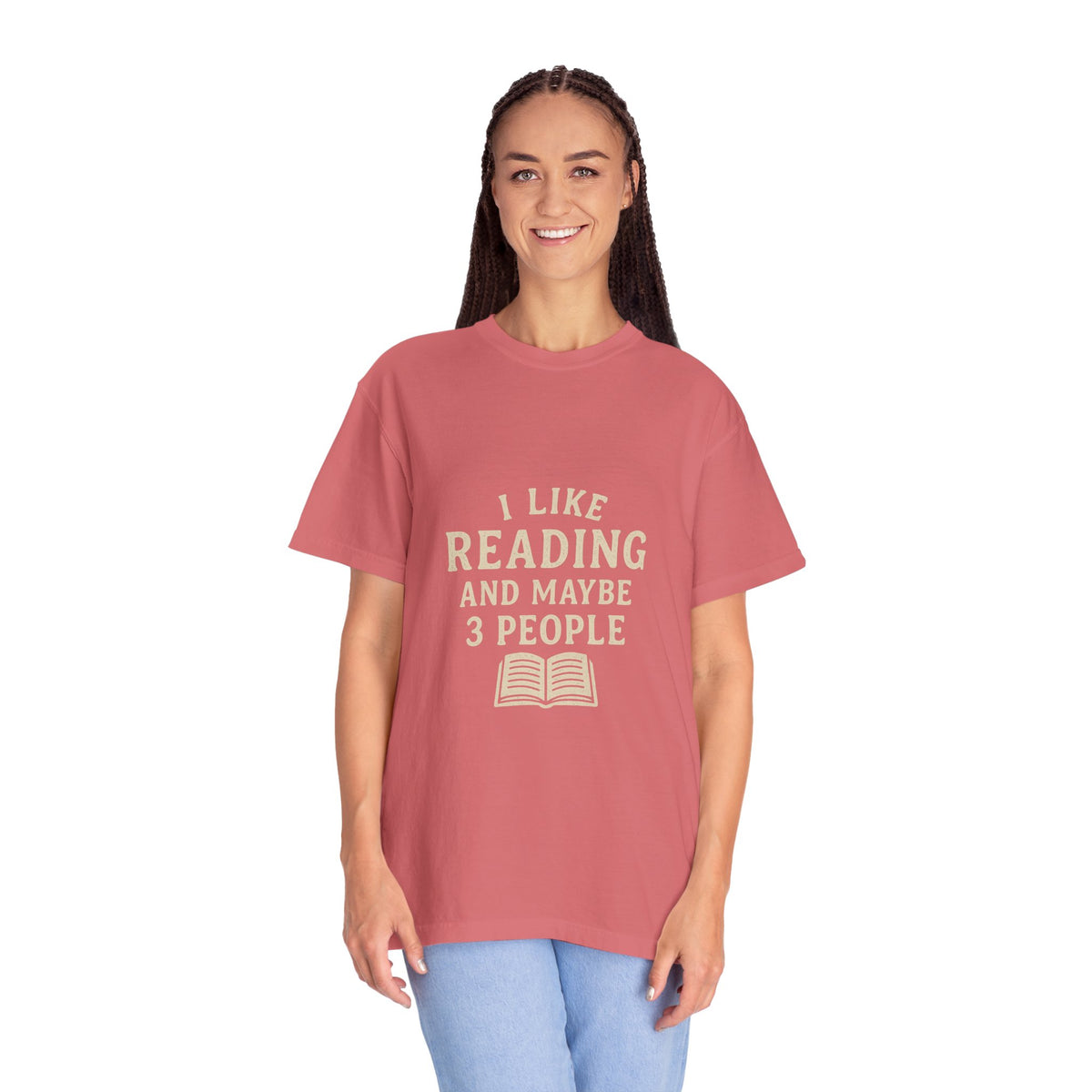 Reading Lover T-Shirt — "I Like Reading and Maybe 3 People" Book Lover Tee - Trending Now - October 2026
