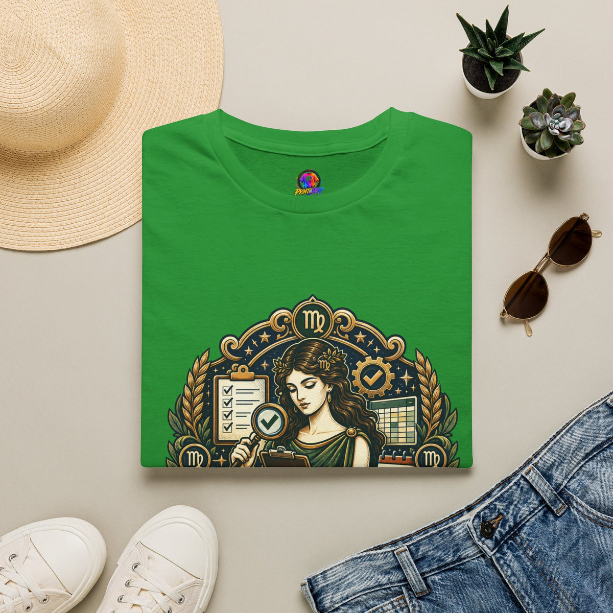 Zodiac Virgo Unisex Softstyle T-Shirt