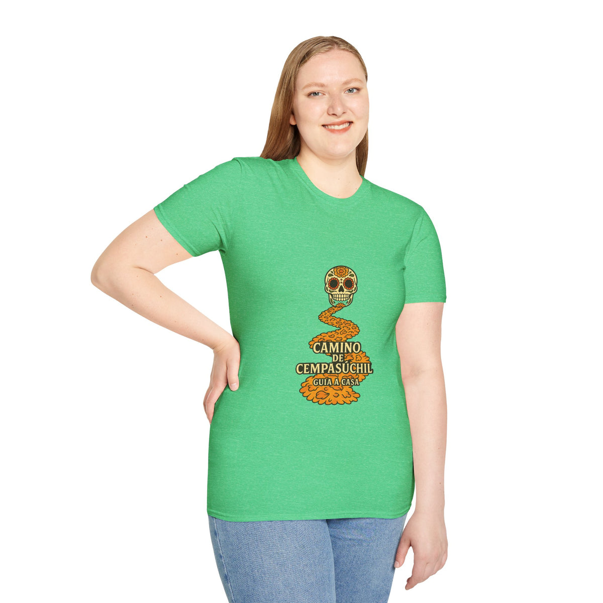 Day of the Dead Skull & Marigold T-Shirt - Trending Now - October 2026