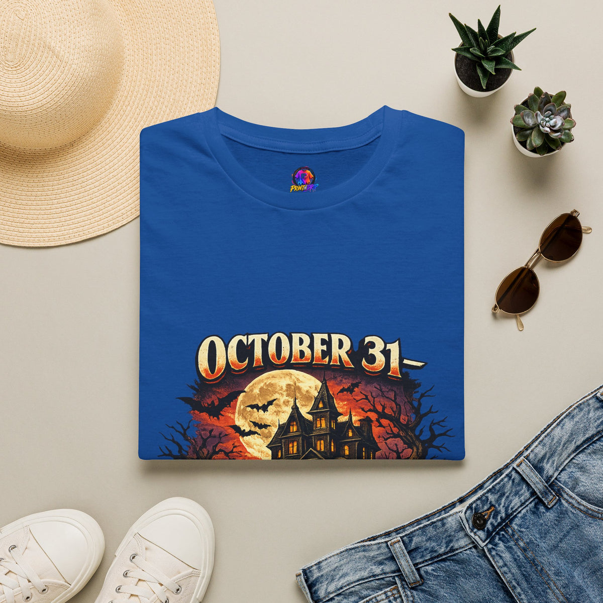 Halloween October 21 Unisex Softstyle T-Shirt