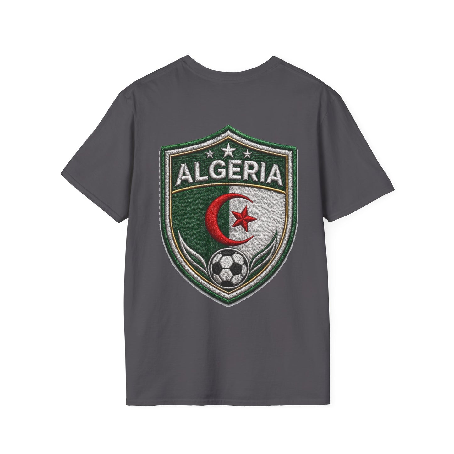 Algeria Football Fan Tee — "Green Desert Fire" Soccer Shirt