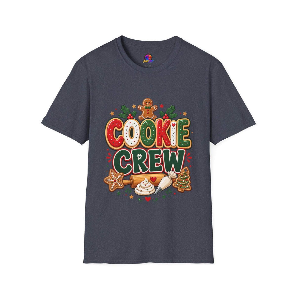 Cookie Crew T-Shirt — Christmas Gingerbread Holiday Tee
