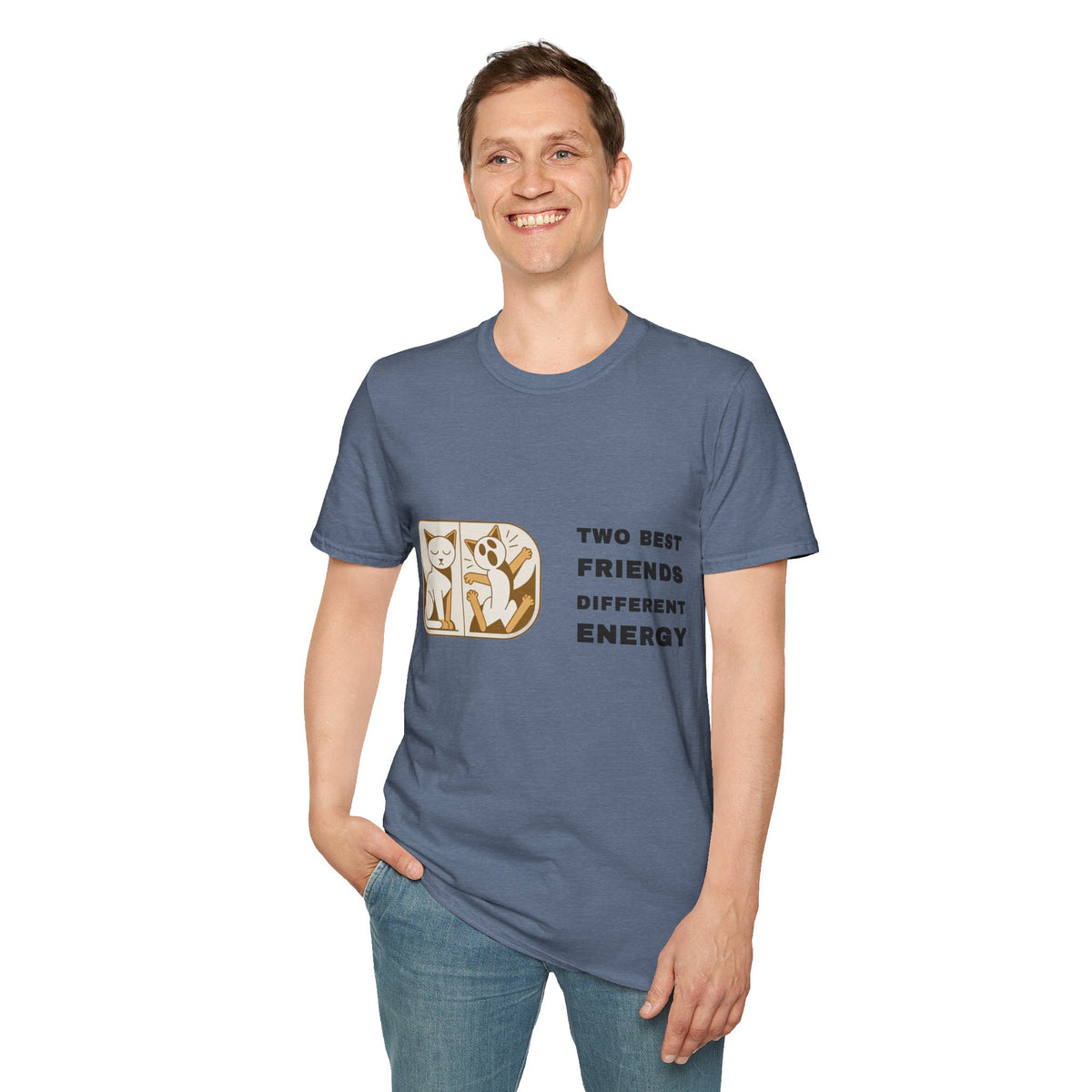 Cat and Dog T-Shirt — "Two Best Friends, Different Energy" Cute Pet Graphic Tee - Trending Now - September 2026
