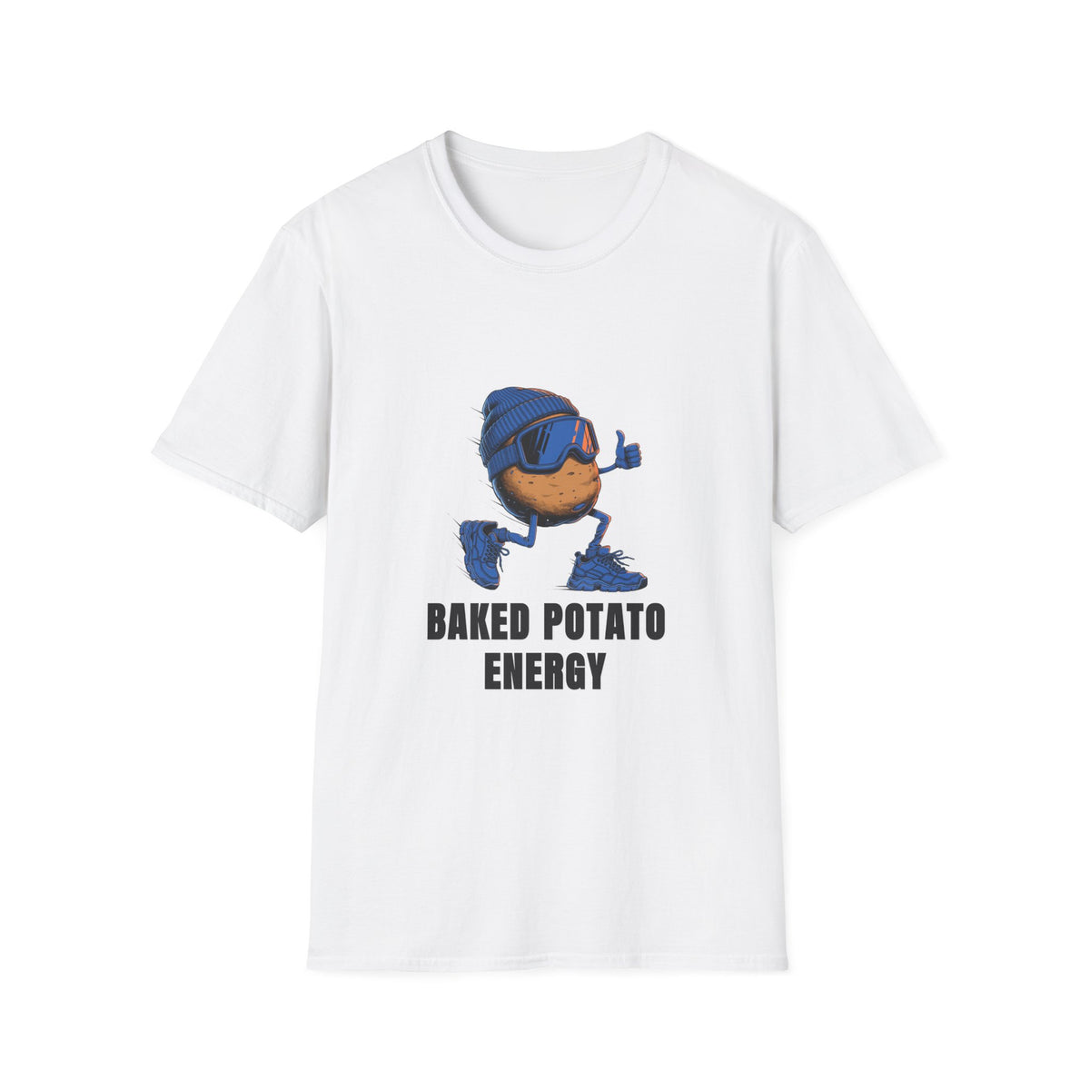 Baked Potato Energy T-Shirt — Cute Thumbs-Up Potato Graphic Tee - Trending Now - August 2026