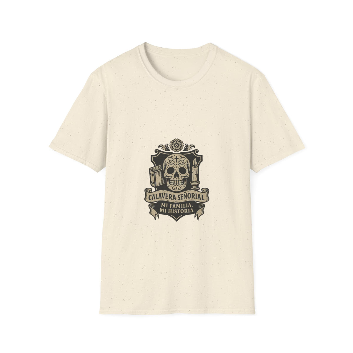 Skull & Laurel Graphic T‑Shirt — Calavera Señior Emblem - Trending Now - October 2026