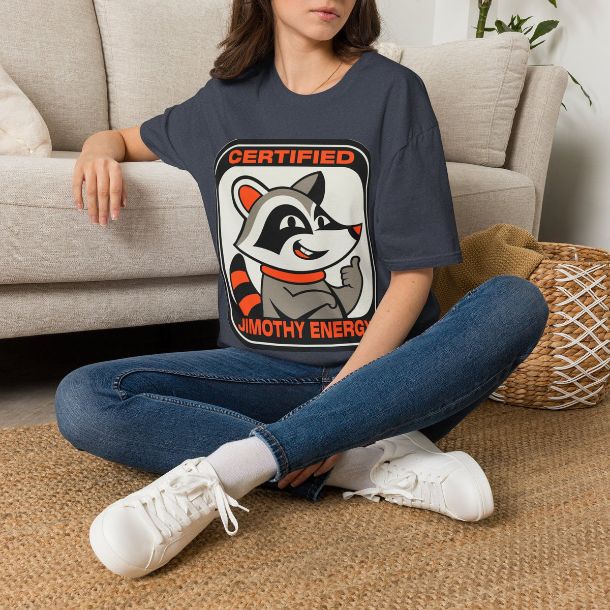 Certified Timothy Energies T-Shirt — Retro Raccoon Graphic Tee - Trending Now - August 2026