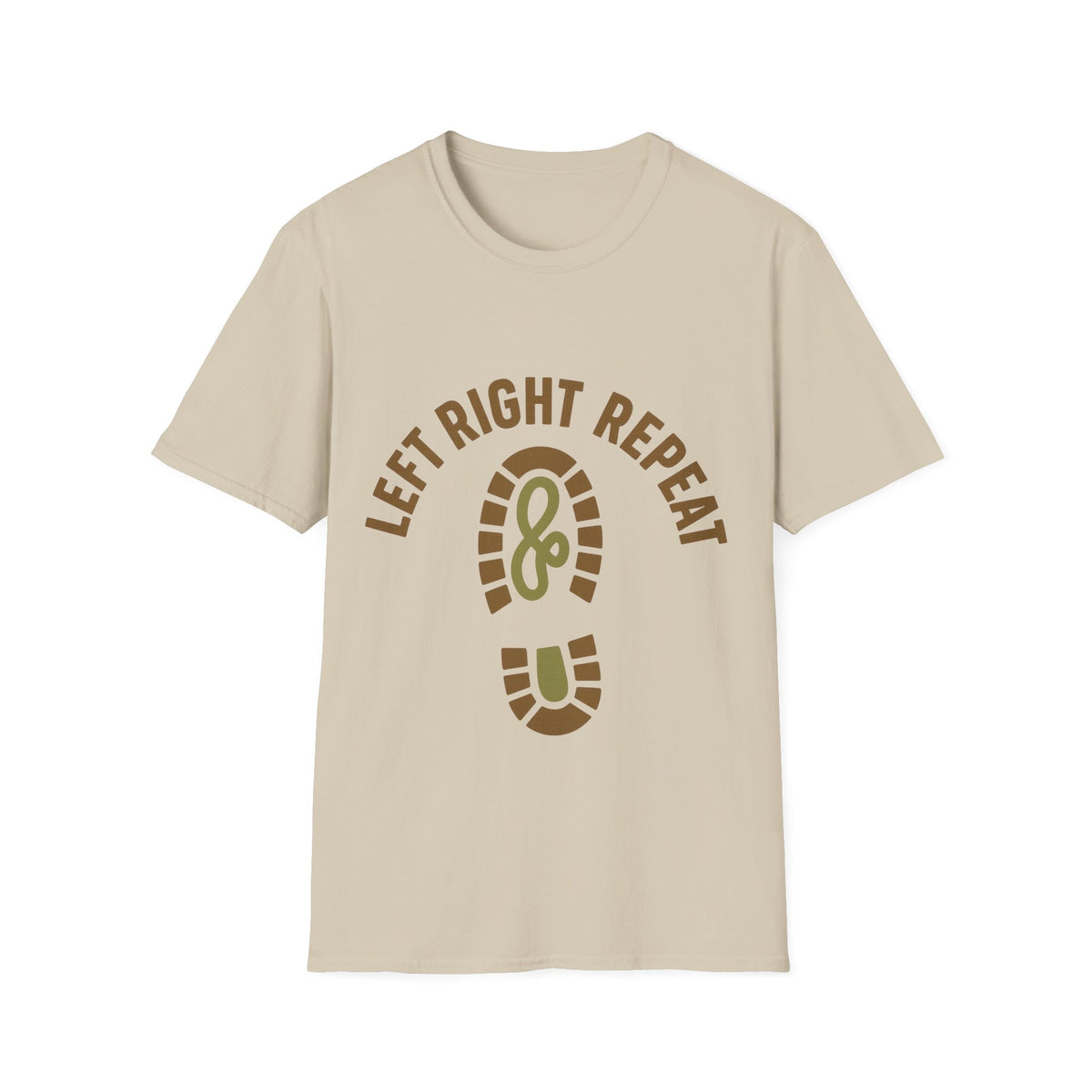 Left Right Ready Bootprint T-Shirt - Trending Now - September 2026