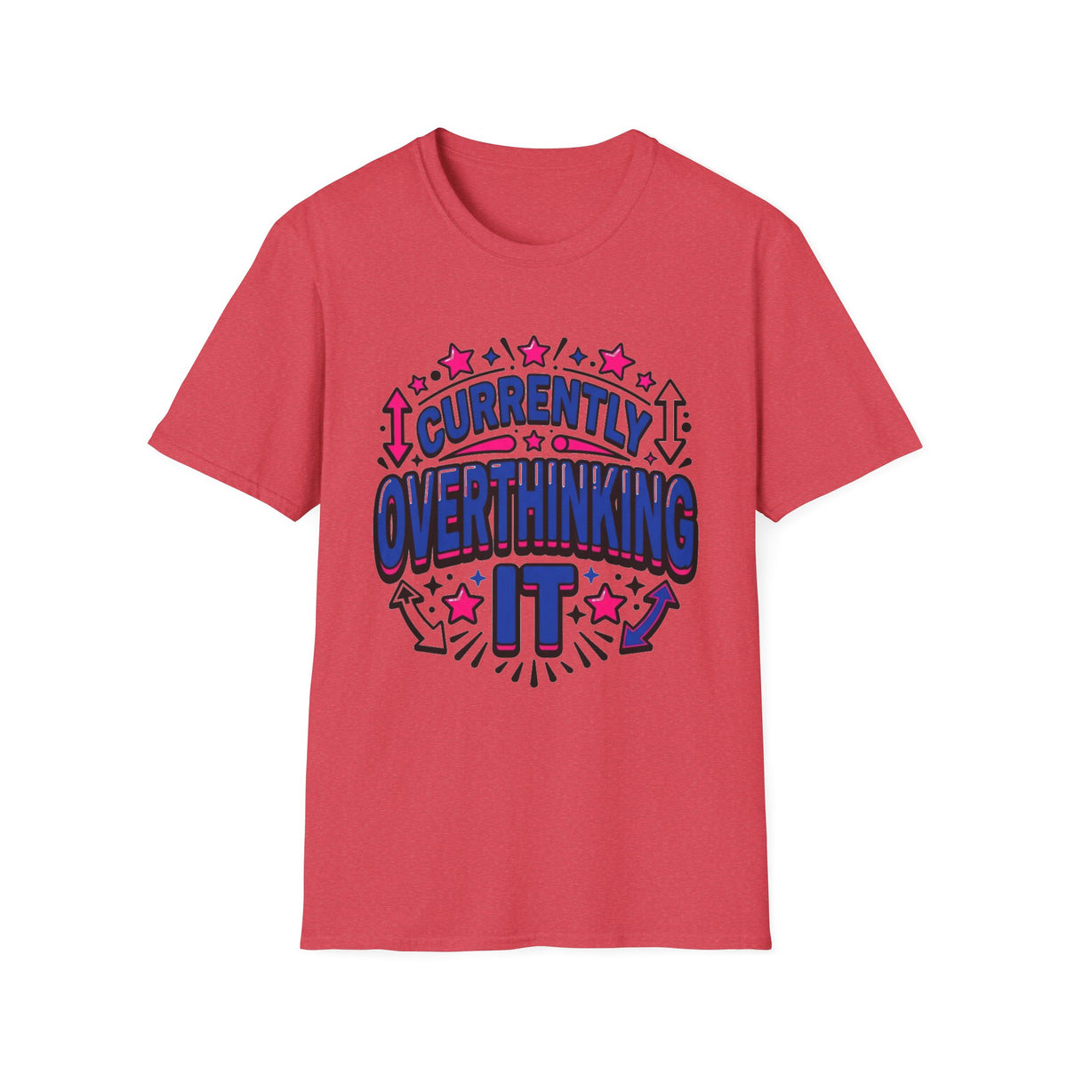 Currently Celebrating T-Shirt — Retro Neon Festival Graphic Tee - Trending Now - August 2026