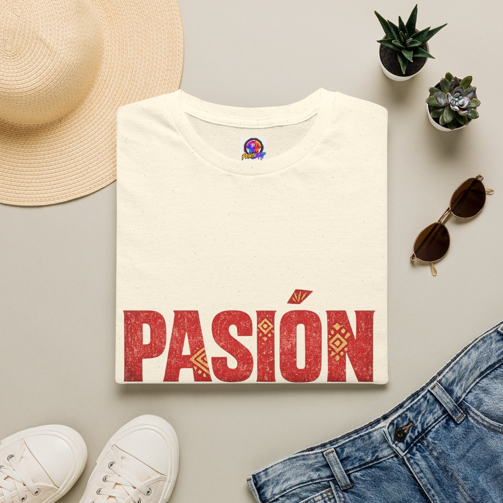 Spain Pasión Roja T-Shirt — Bold Spanish Pride Graphic Tee