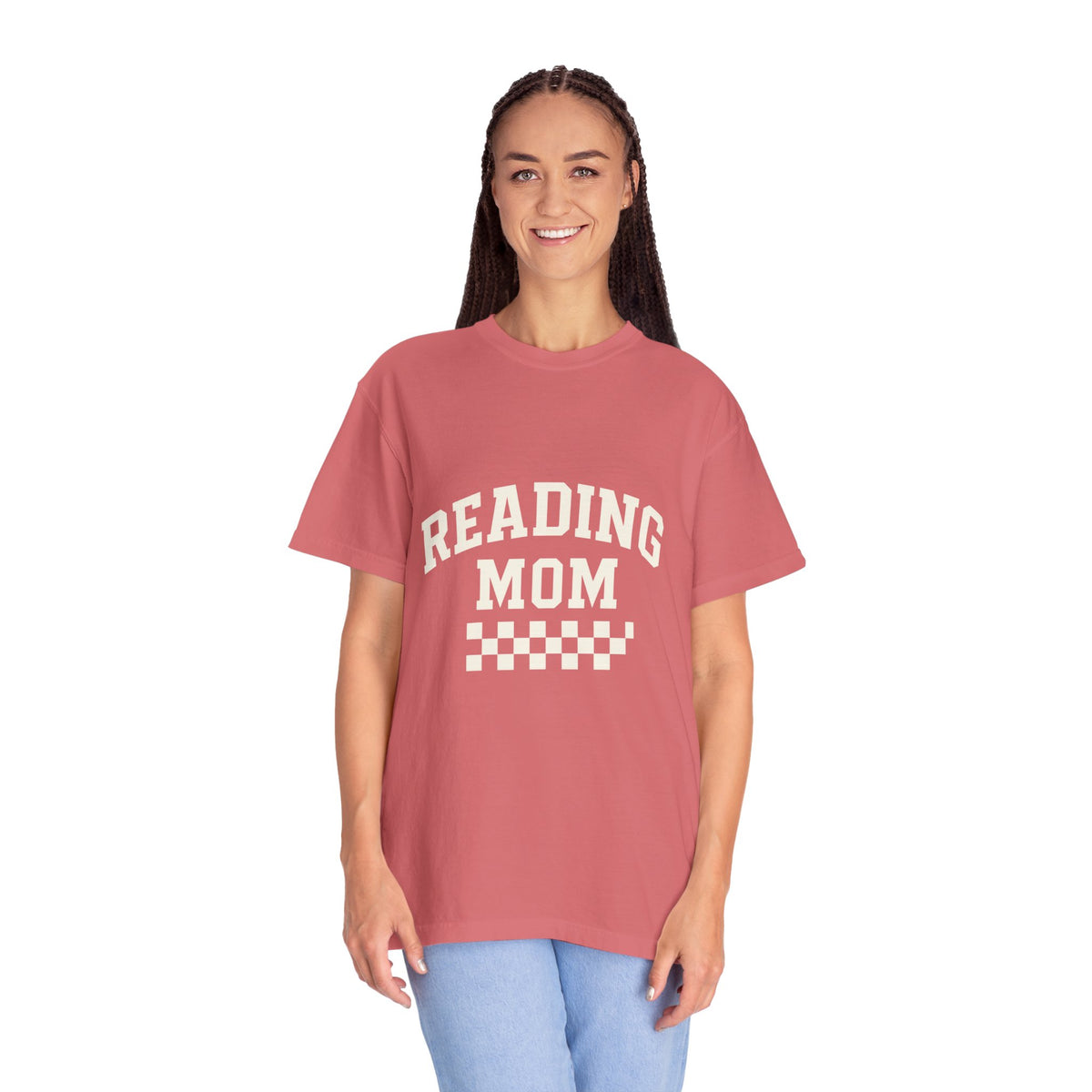 Reading Mom T-Shirt — Vintage Checkbook Style Graphic Tee for Book-Loving Moms - Trending Now - October 2026