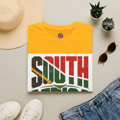 South Africa Soccer T-Shirt — Vintage Flag Football Fan Tee