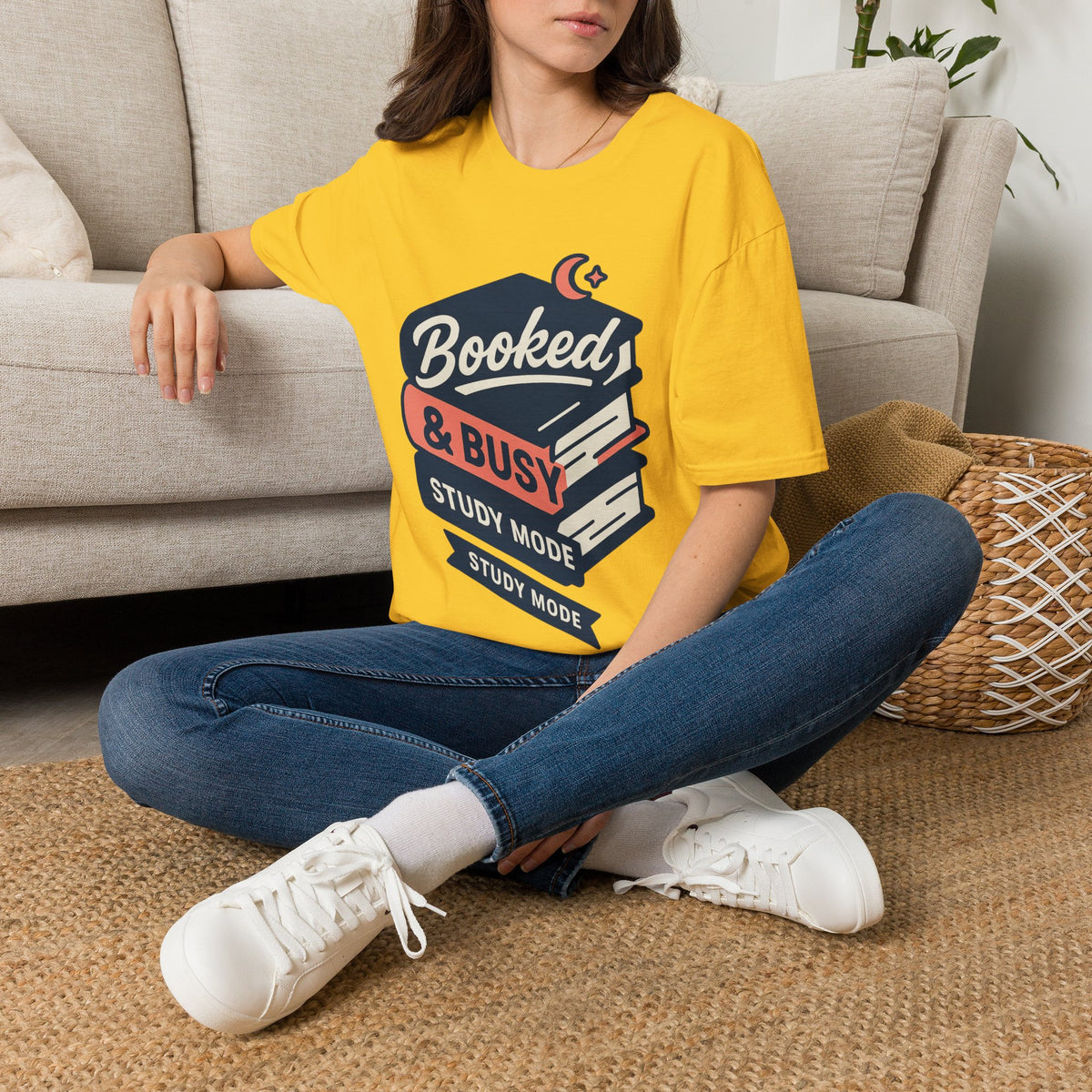 Booked & Busy T‑Shirt – Librarian/Book Lover Reading Gift - Trending Now - August 2026