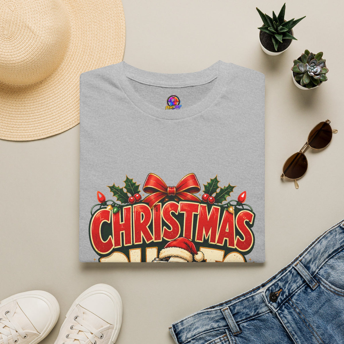 Christmas Photo Survivor T-Shirt — Funny Holiday Graphic Tee
