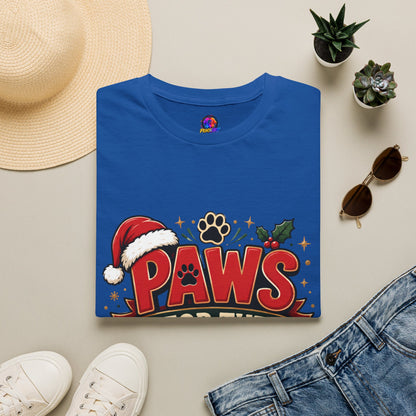 Paws for the Holidays T-Shirt — Festive Christmas Pet Lover Tee