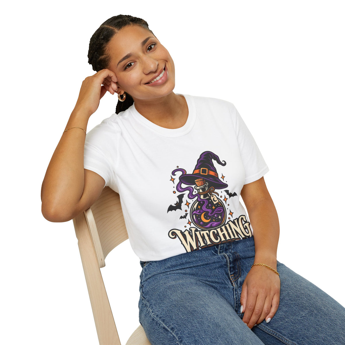 Witching Hour T-Shirt — Halloween Witch Potion Graphic Tee