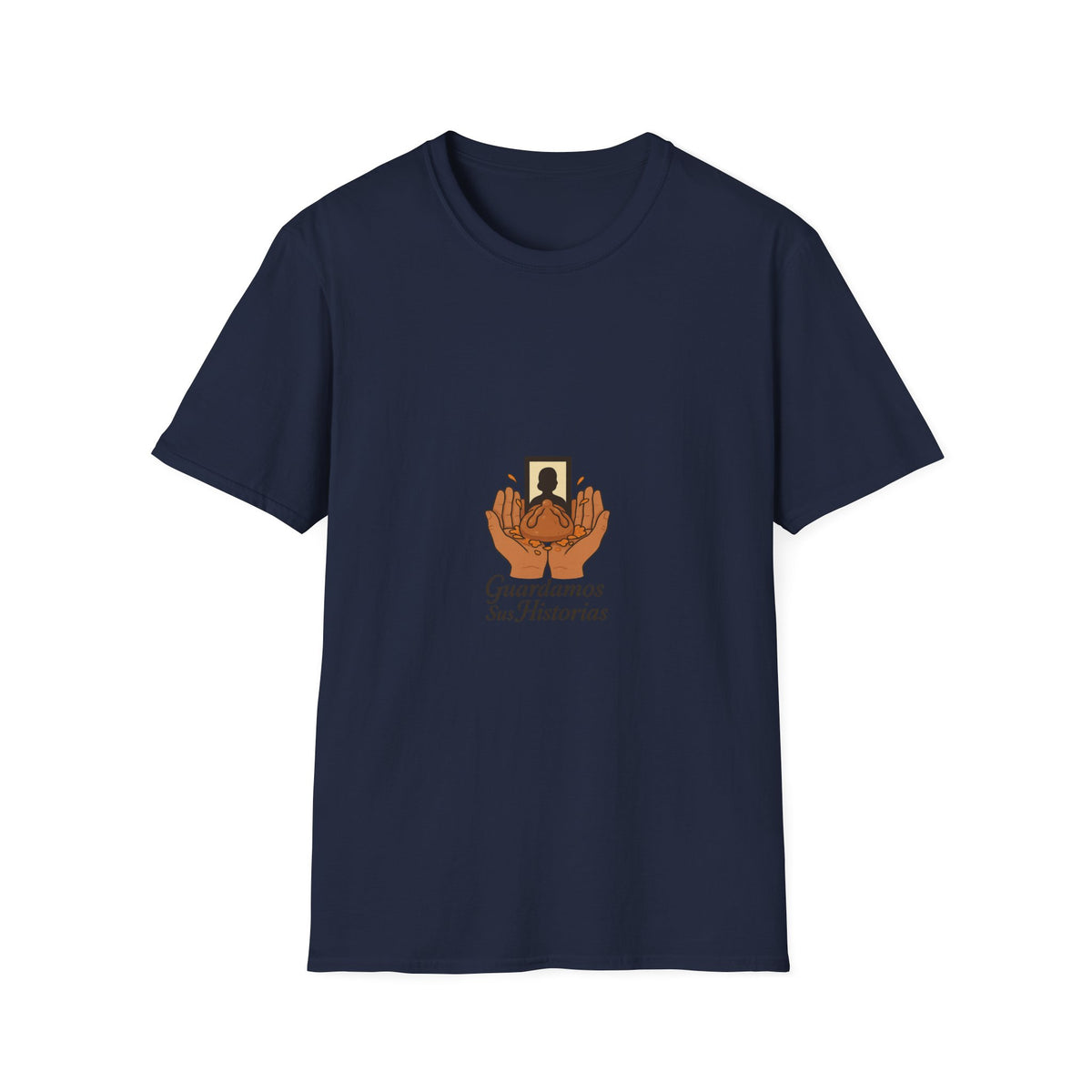 Guardian Hands Photo Keepsake T-Shirt — "Guardamos Sus Memorias" - Trending Now - October 2026