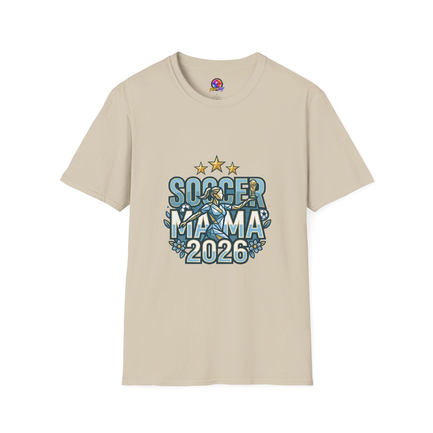 Soccer Mama 2026 T-Shirt — Women's Supporter Mom Tee