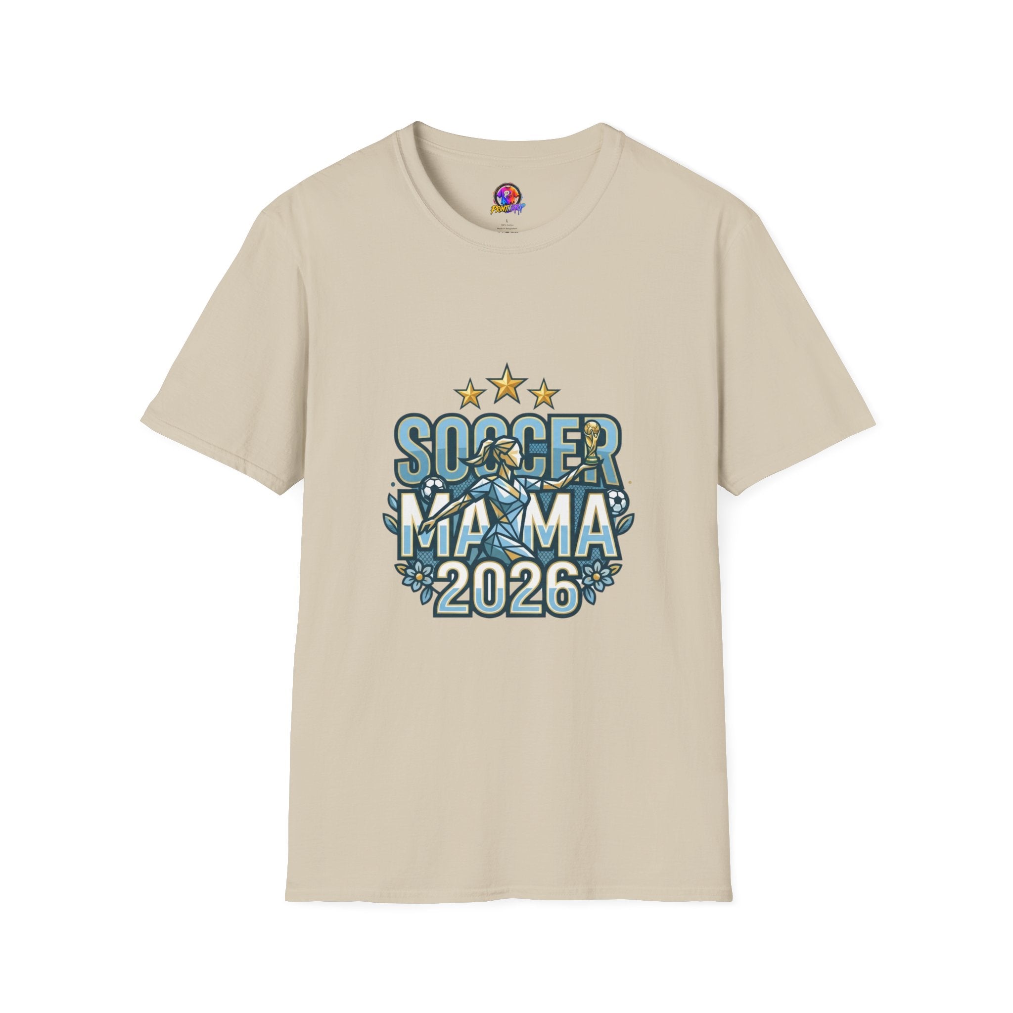 Soccer Mama 2026 T-Shirt — Women's Supporter Mom Tee