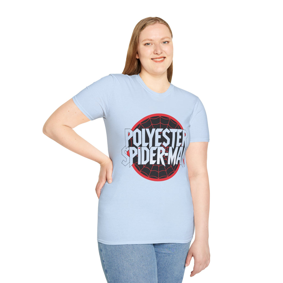 Polyester Spider-Man T-Shirt — Retro Web Logo Graphic Tee - Trending Now - August 2026
