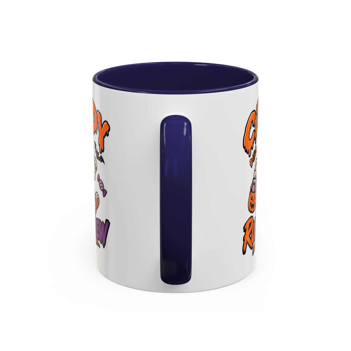 Candy Run Crew Coffee Mug — Halloween Skeleton Trick-or-Treat Accent Mug (11/15oz)