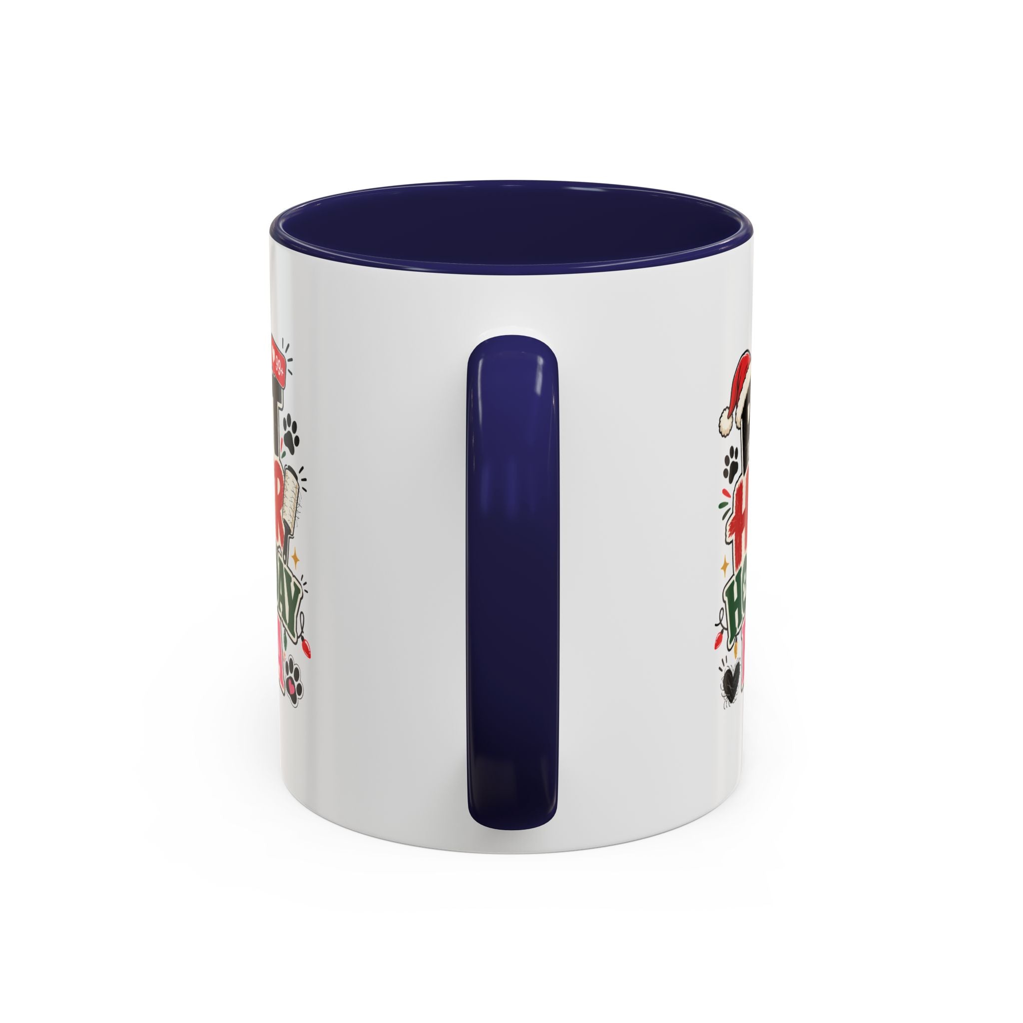 Modern Day Christmas Pet Hair Holiday Era Coffee Mug