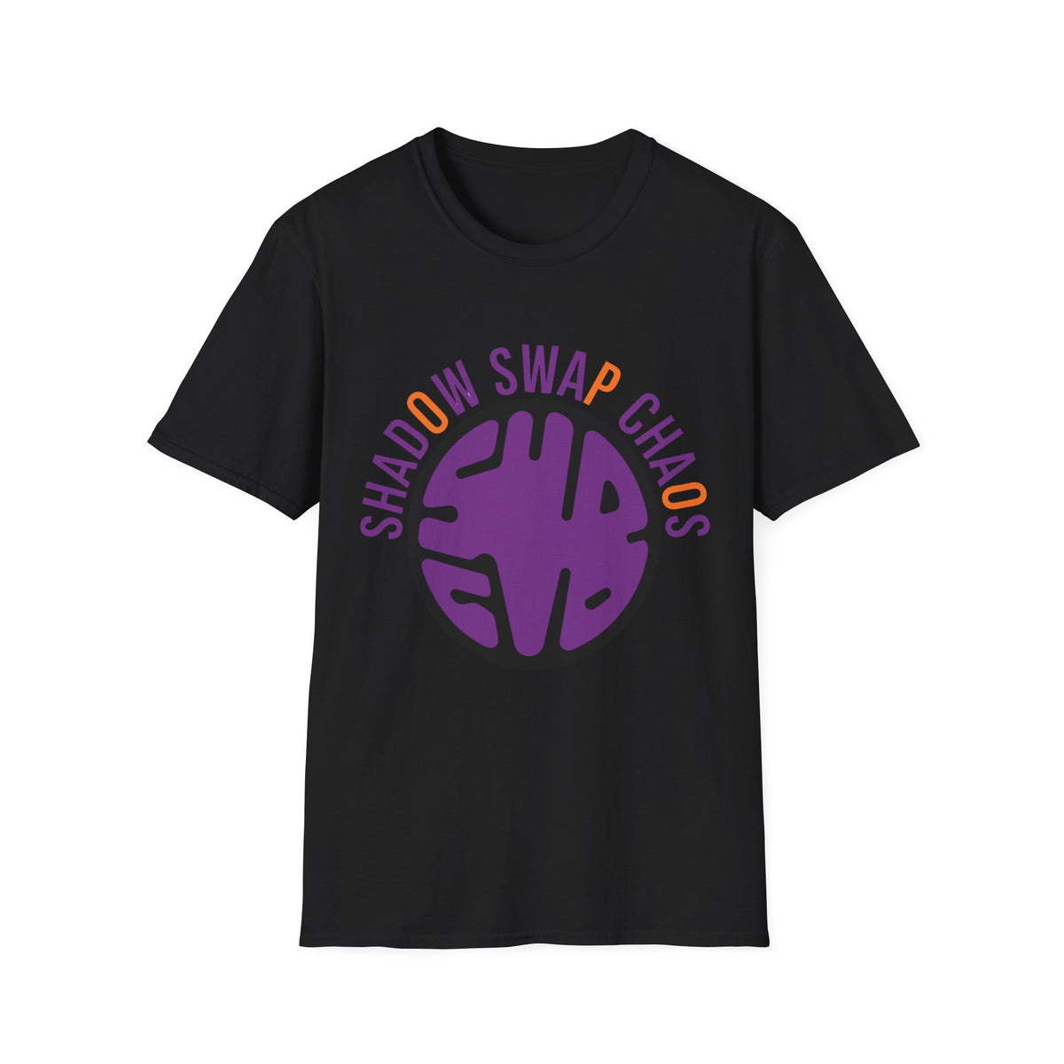 T-Shirt — "Shadow Swap Chaos" Purple Brain Graphic Tee - Trending Now - August 2026