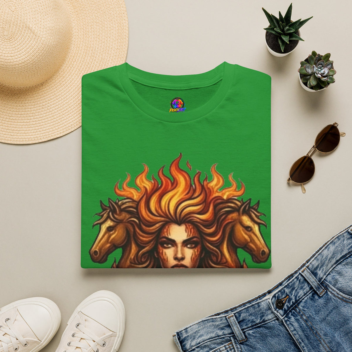 Sagittarius 'Untamed' Zodiac T-Shirt — Fiery Archer Astrology Tee
