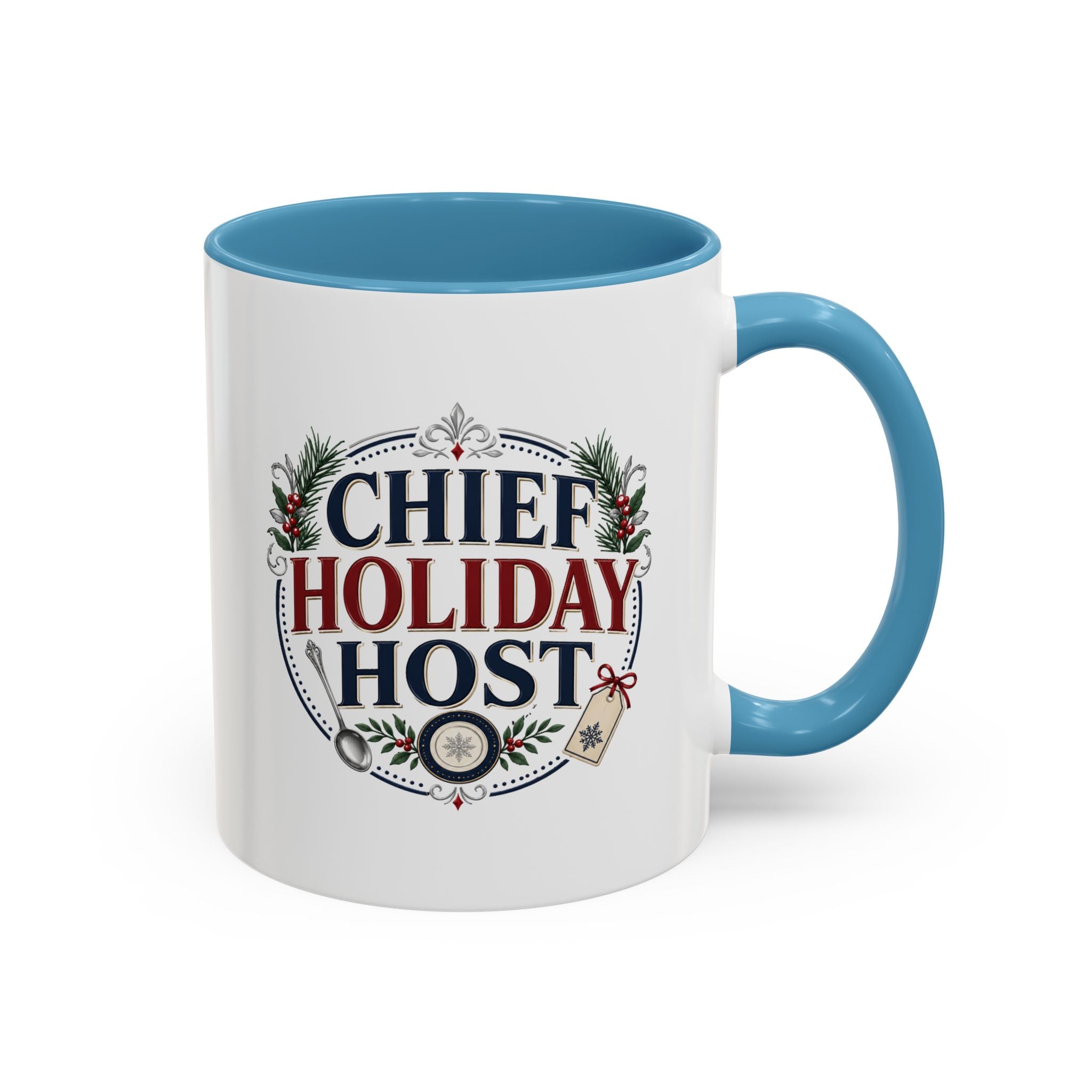 Christmas Chief Holiday Host Coffee Mug — Festive Christmas Morning Gift