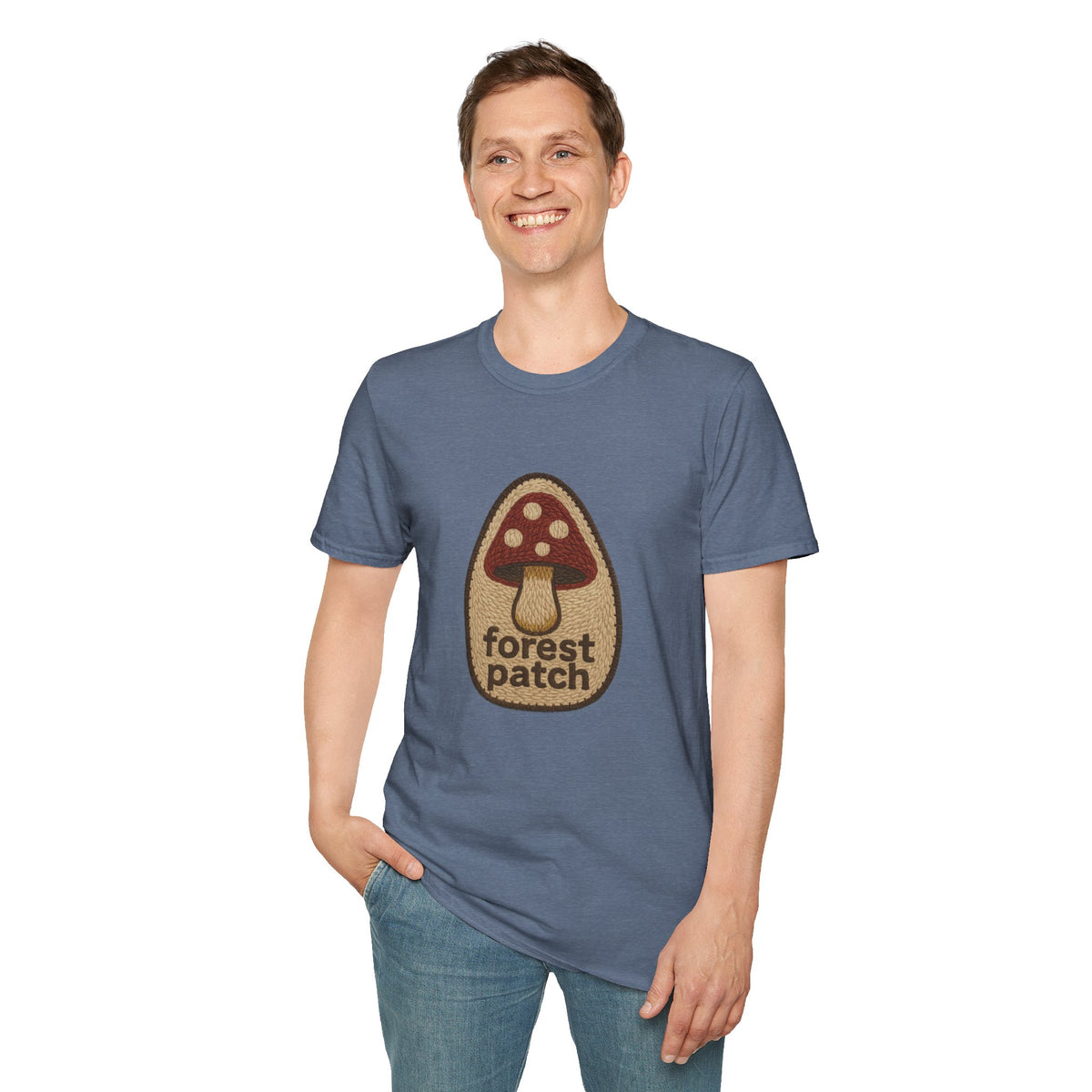 Mushroom Patch T-Shirt — 'Forest Patch' Vintage Mushroom Graphic Tee - Trending Now - August 2026