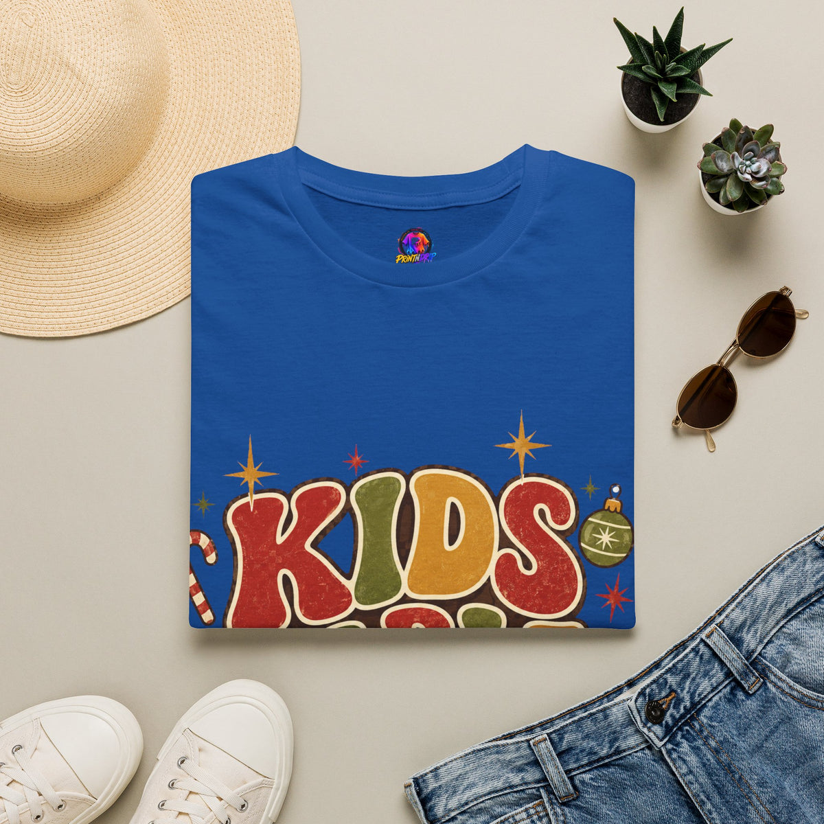 Kids Table Alumni T-Shirt — Retro Holiday Family Dinner Tee