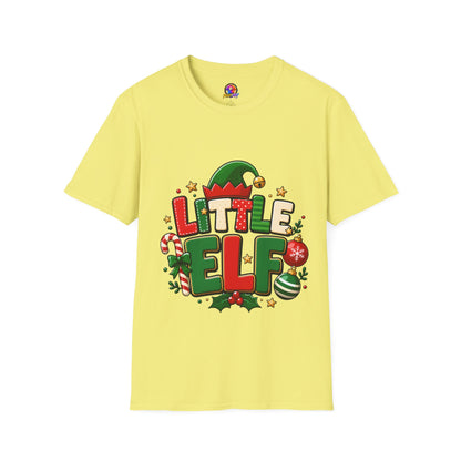 Little Elf Christmas T-Shirt — Cute Holiday Kids/Family Elf Tee