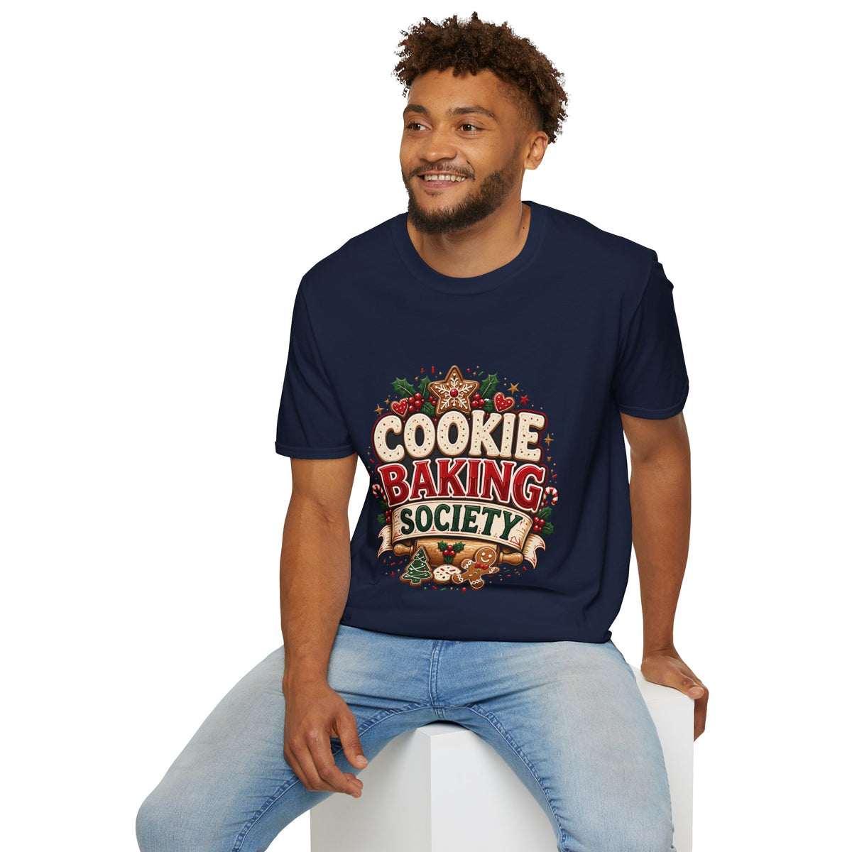 Cookie Baking Society T-Shirt — Holiday Baking Graphic Tee