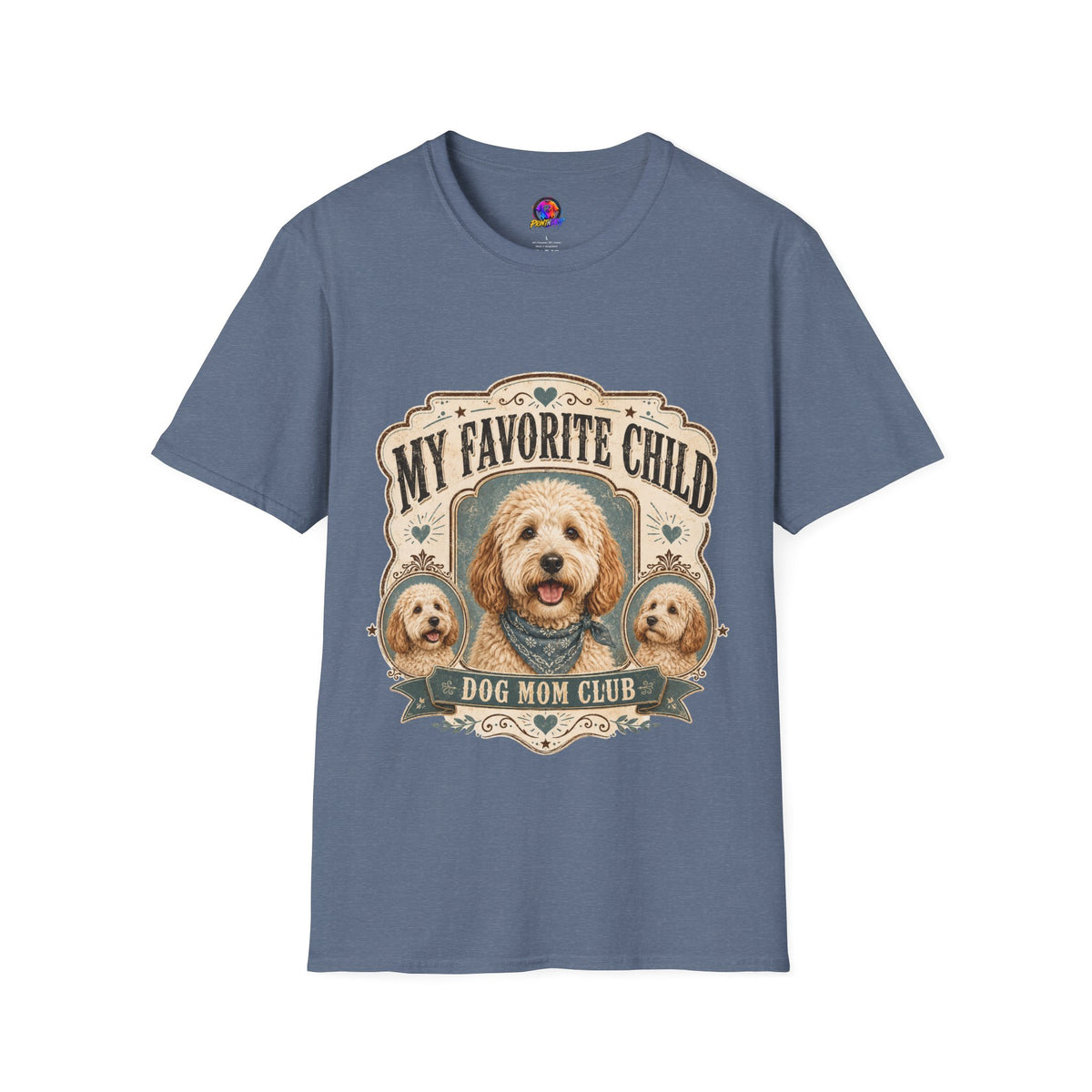 My Favorite Child Dog Mom T-Shirt — Cute Pet Lover Tee