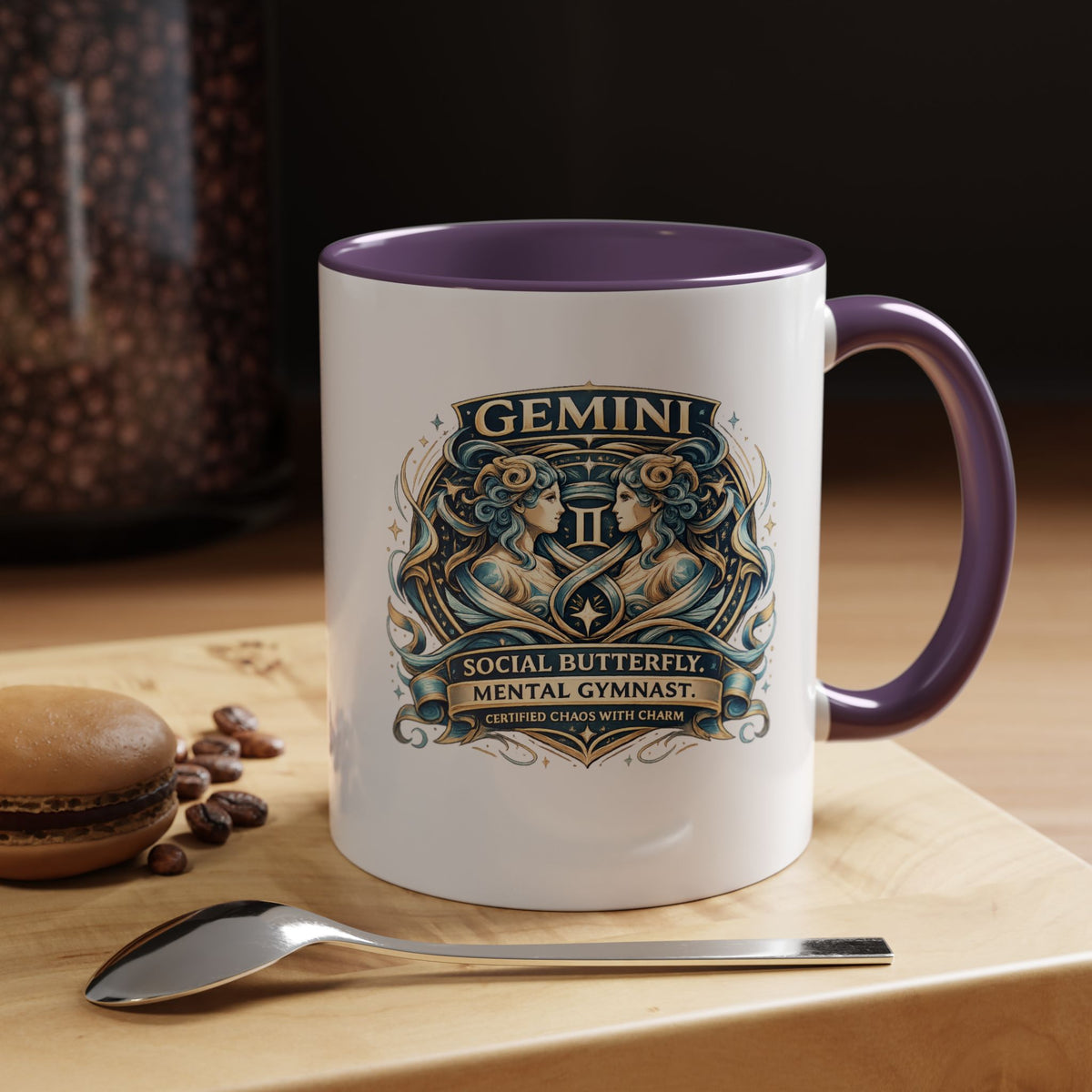 Zodiac  Gemini Accent Coffee Mug